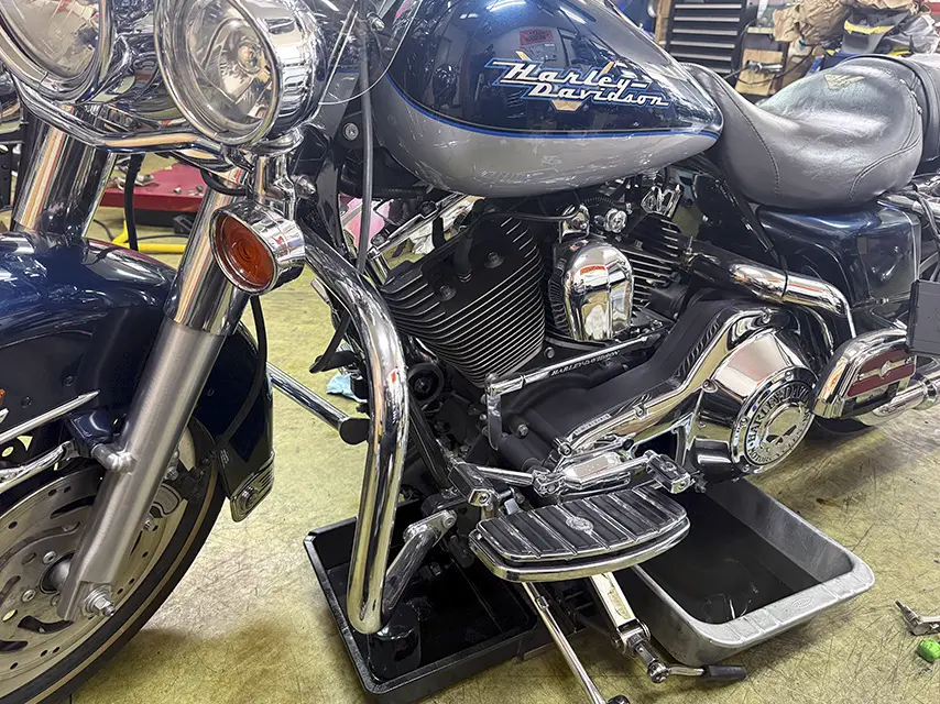 ハーレーの車検例2-2001年 FLHR